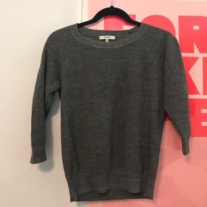 Madewell grey sweater
